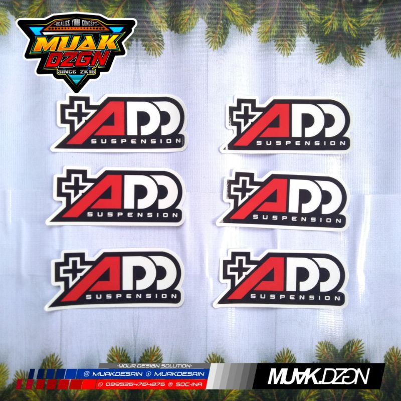 

Stiker Sticker Suspensi +ADD