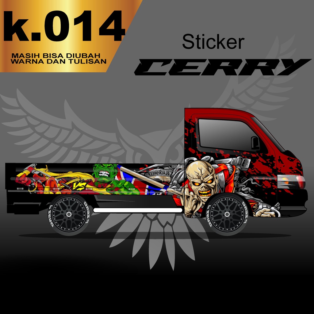 Decal Sticker New Carry Pick Up-Stiker Carry New k.014