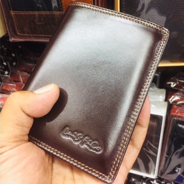 Dompet pria bahan kulit asli super premium model ipat buku #dompet #dompetlipat #dompetpria #kulit