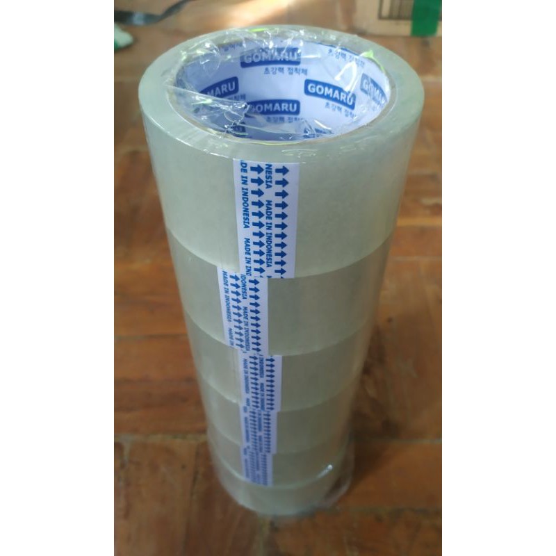 

LAKBAN BENING TERMURAH (48 MM X 72 Y) /ROLLL GOMARU TAPE