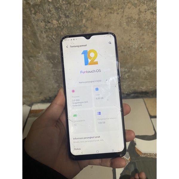 vivo y51 2020 8/128 hp only