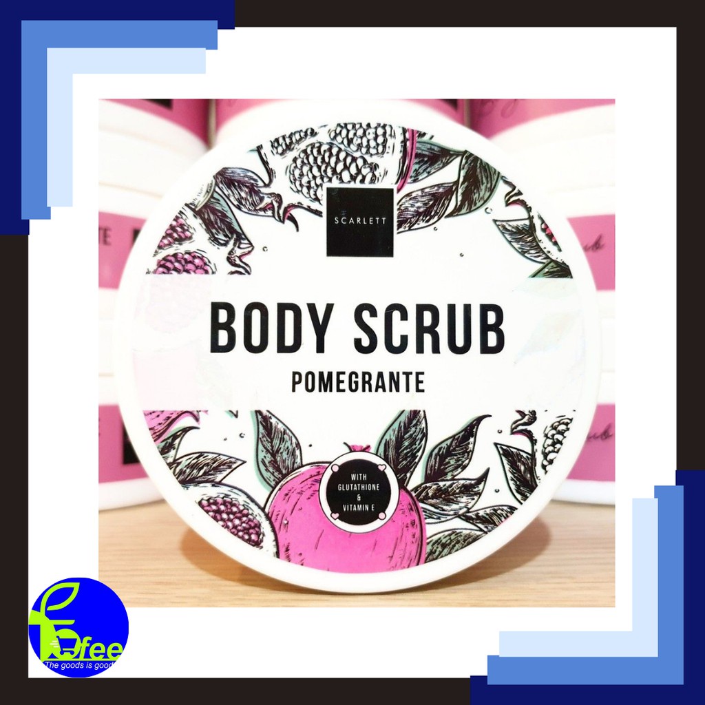 [LOCAL]  - cepuk SCARLET Whitening Body Scrub Scarlett By Felicya Angelista