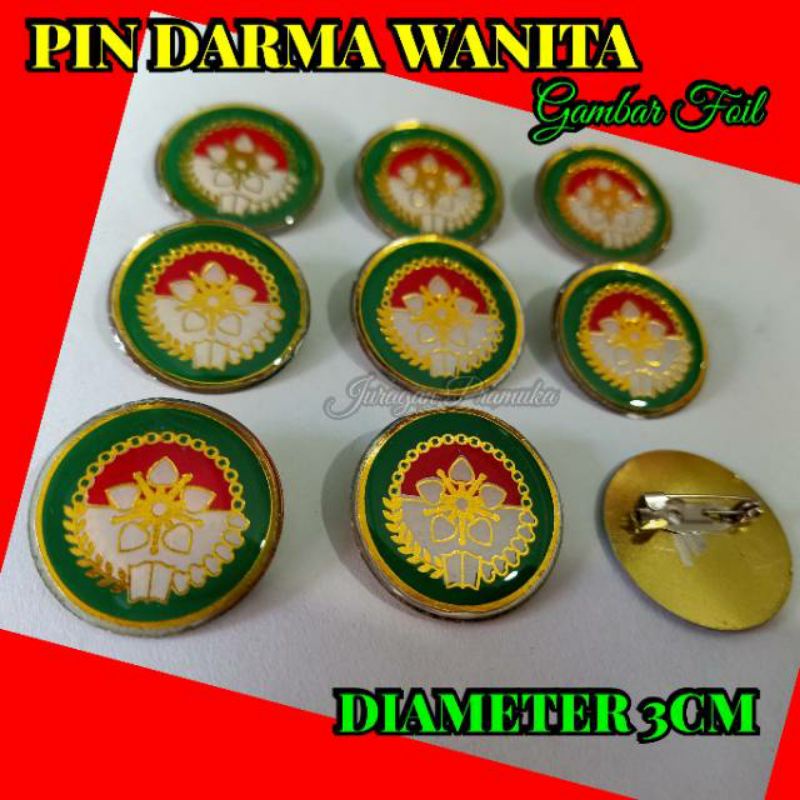 pin dharmawanita persatuan termurah terlaris harga grosir pin dwp