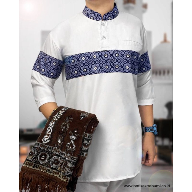 BATIK KERTABUMI WHITE AQSA