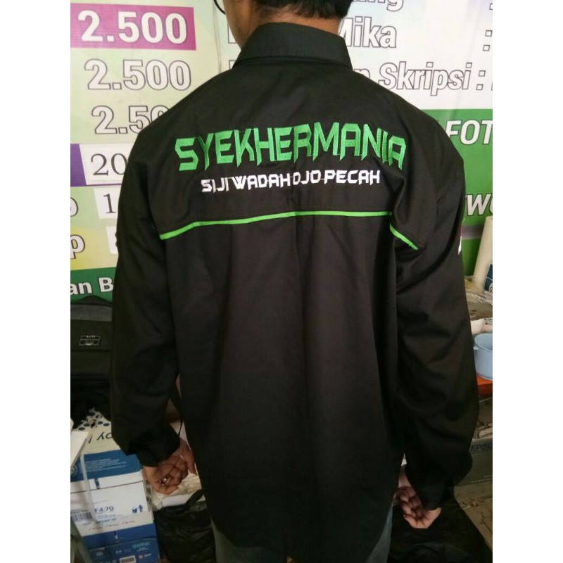 (BISA COD) HEM SYEKERMANIA LENGAN PANJANG