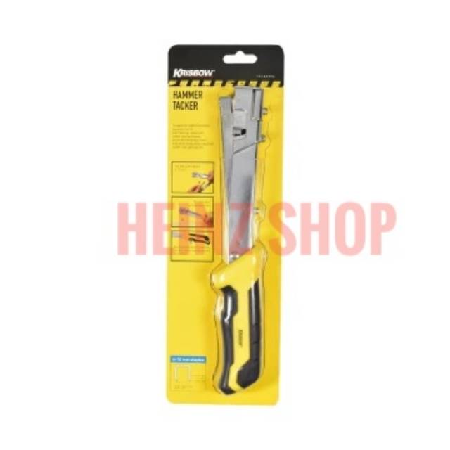 

Krisbow Palu Stapler Staples 6 - 10 mm Hammer Tacker Gun 6-10 mm