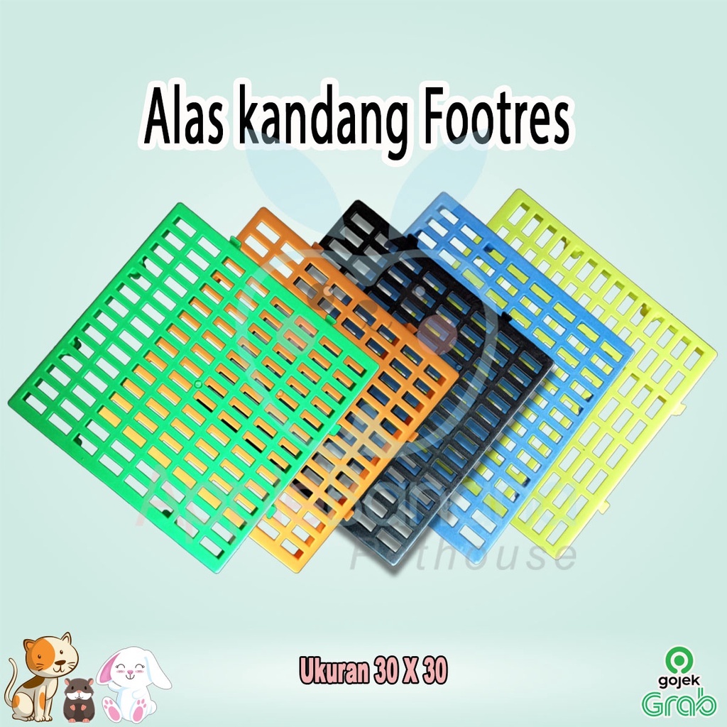 Jual Alas Kandang Hewan Footrest 30x30 Cm Palet Plastik Tatakan