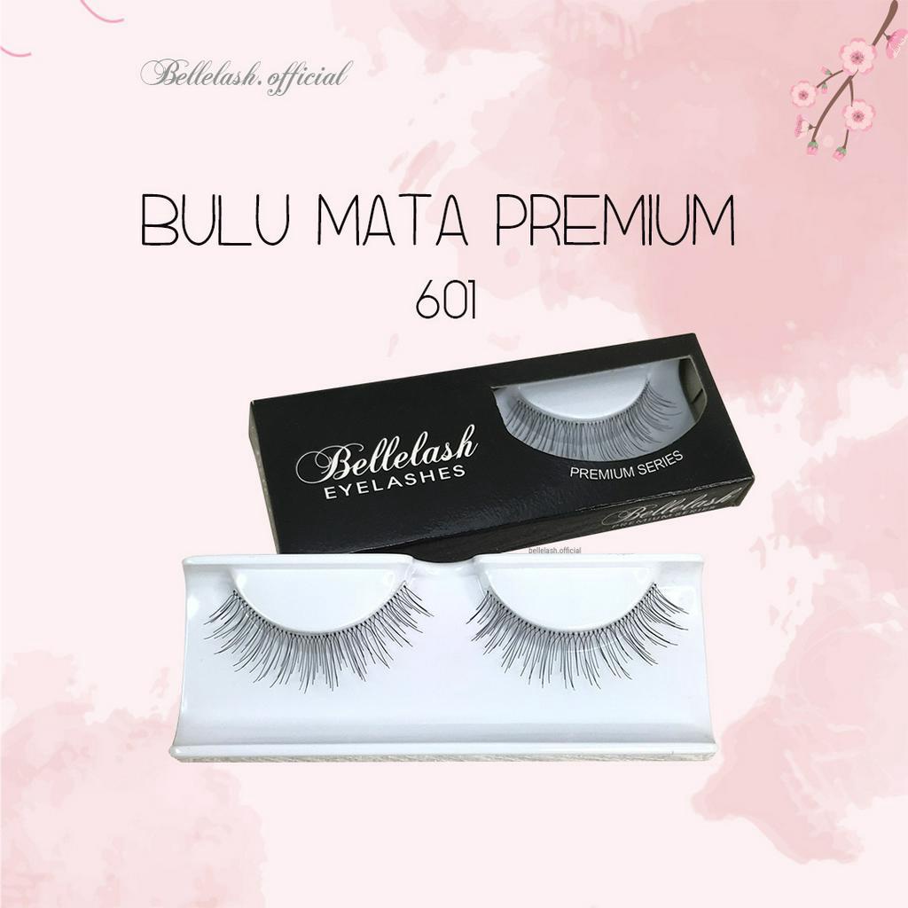 601 Bulu Mata Palsu Handmade Natural False Eyelash Eye Lashes Premium Series