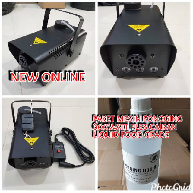 MESIN FONGGING 600WATT PLES CAIRAN LIQUID DESINFEKTAN FOOD GRADE 1LITER ,,AMAN UNTUK MAKANAN