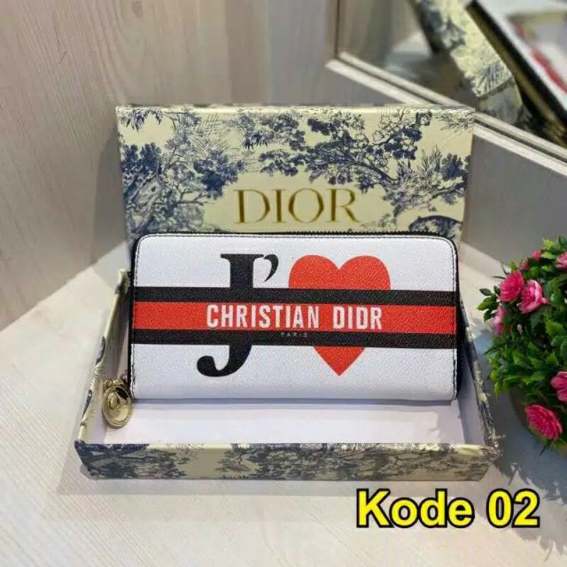 DOMPET CHRISTIAN DIOR IMPORT FREE BOX