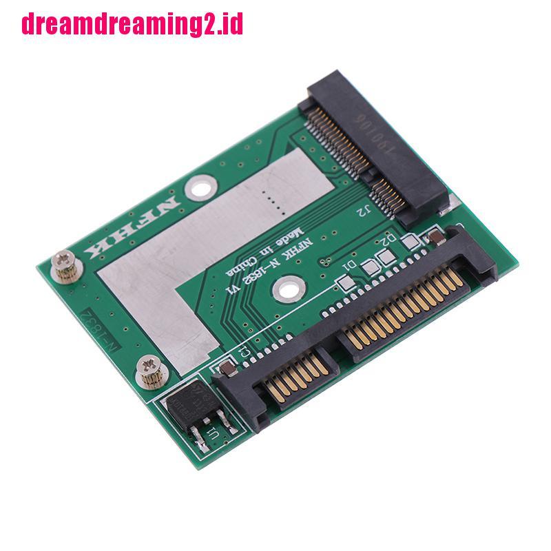 （✔✔❤) Papan Modul Adaptor Konverter mSATA ssd Ke 2.5 &quot;SATA 6.0gps pcie ssd