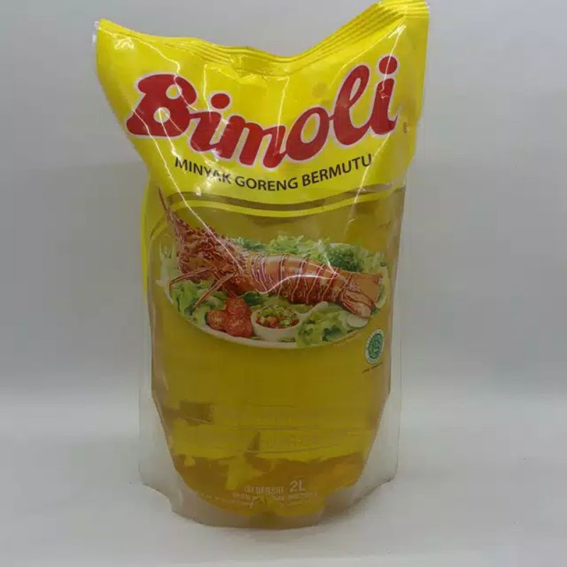 

MINYAK GORENG JUMBO BIMOLI KLASIK 2LITER ISI ULANG BESAR 2000 ml POUCH