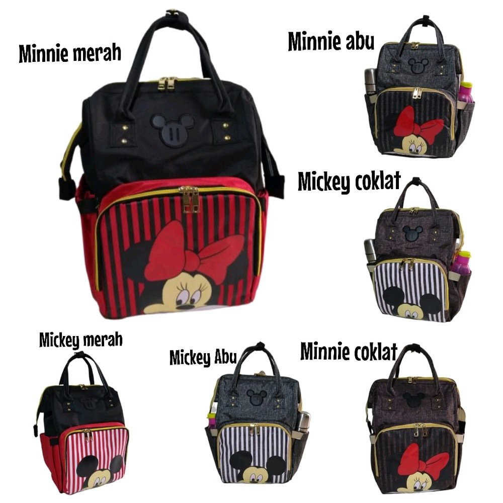 mickey minnie diaper bag