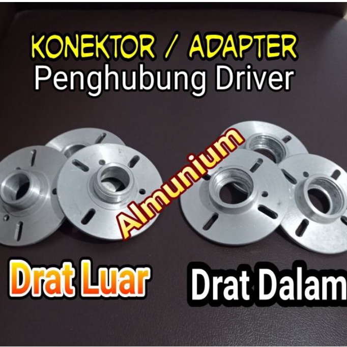 Konektor horn tweter Almunium - Sambungan tweeter driver twiter speaker