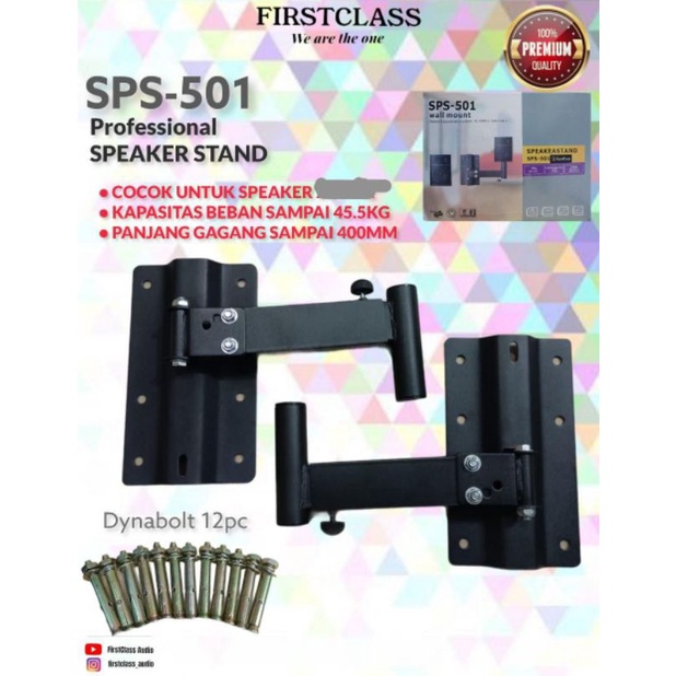 Bracket Speaker Stand Speaker dinding SPS-501