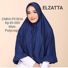 Jilbab Syari Elzatta Bergo Zaria Feisha
