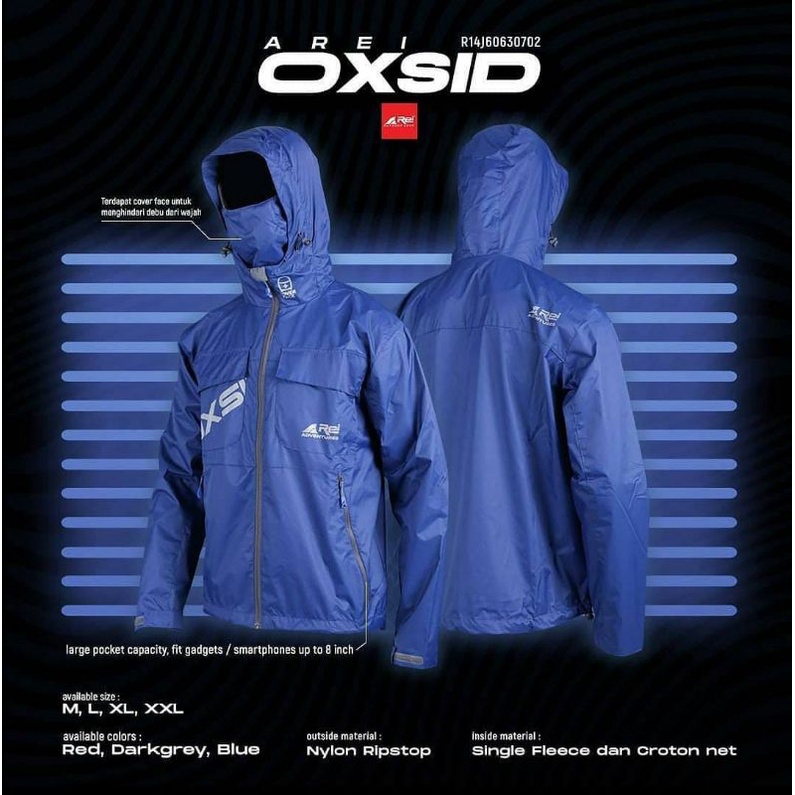 Jaket Gunung Arei Oxsid Arei