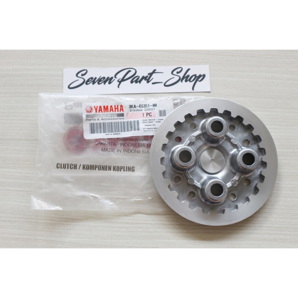 Tutup Rumah Mangkok Dudukan Kampas Kopling Lawan Kaki 4 Original Yamaha Rxking Rx King 3Ka-E6351-00