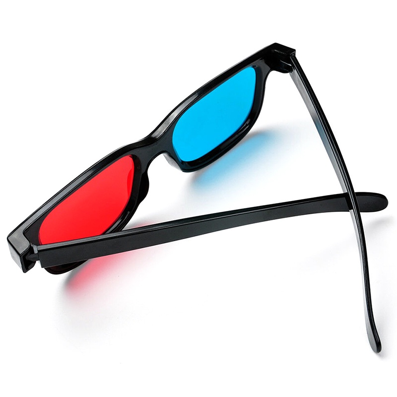 {LUCKID}Universal red blue 3d glasses for dimensional anaglyph movie game