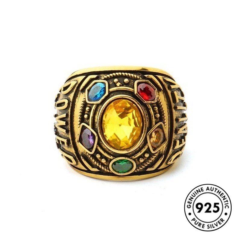 Cincin Emas Bahan S925 Silver