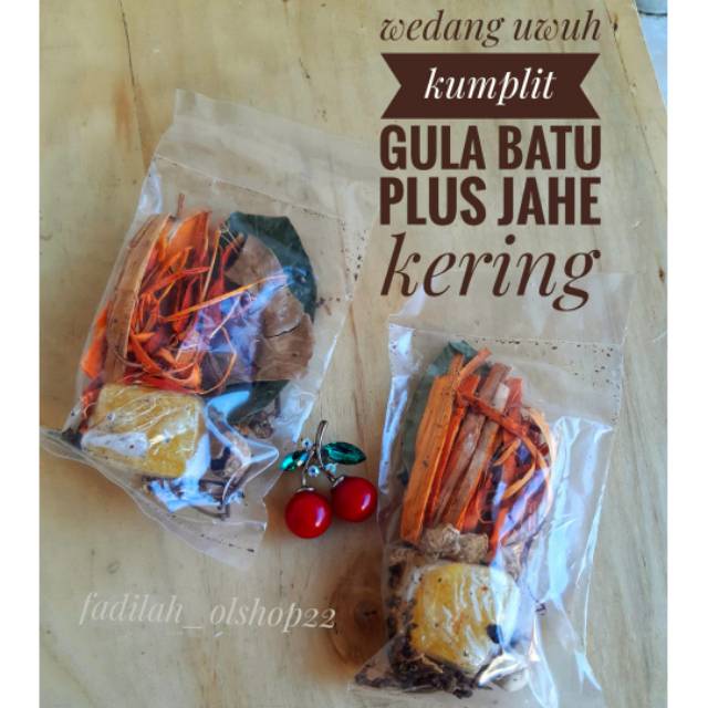 

WEDANG UWUH GULA BATU KHAS JAWA TENGAH (Bisa COD)