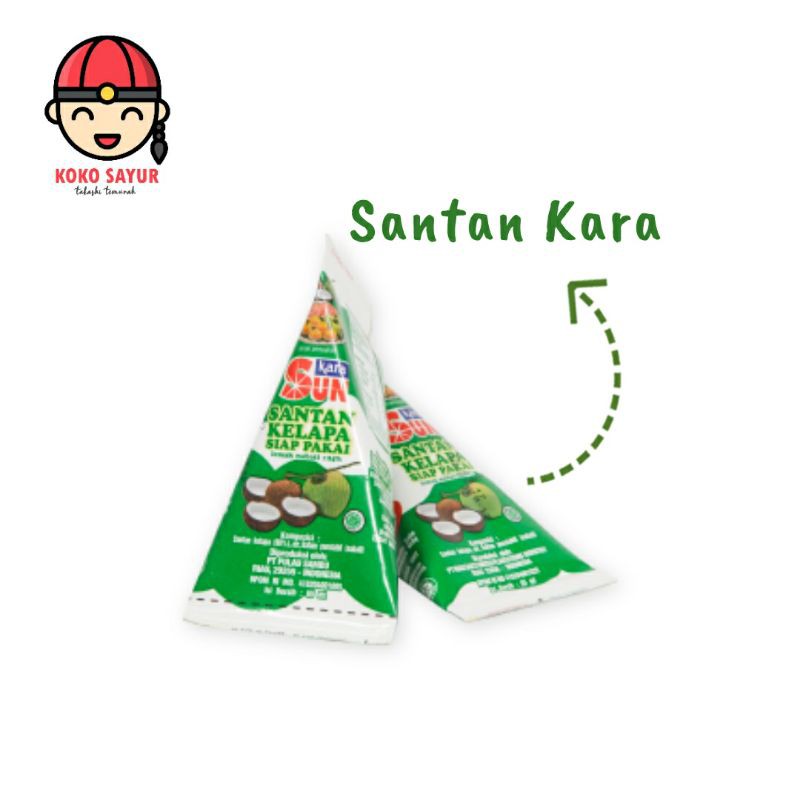 

[SAYUR EMAK] SANTAN SUN KARA 65 ML / BAHAN PELENGKAP