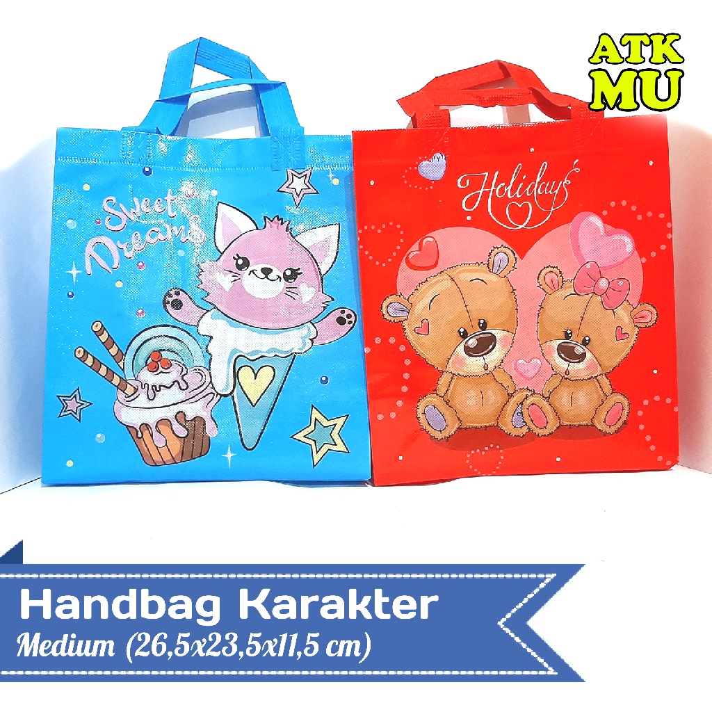 

Tas Souvenir Hand Bag / Goodie Bag Medium 26,5 x 23,5 x 11,5 cm