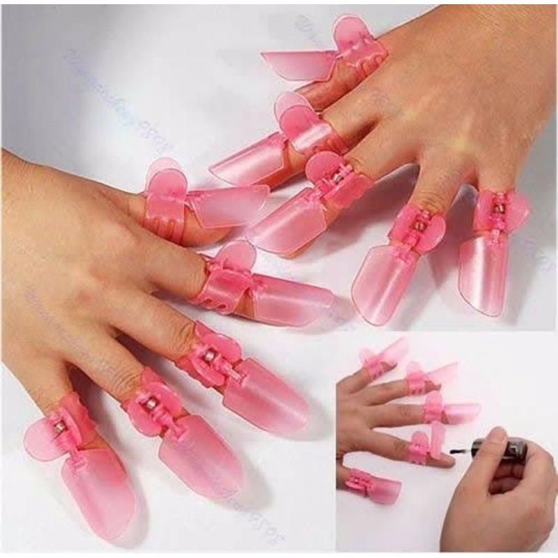 NAIL ART/HIASAN KUKU/PELINDUNG KUKU SAAT MEMAKAI KUTEK