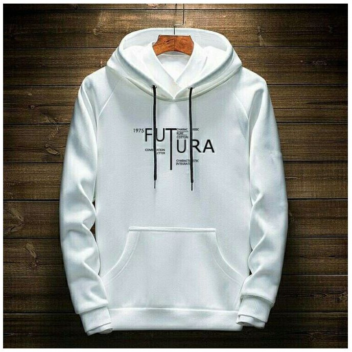 HOODIE PRIA FUTURA FLEECE TEBAL PREMIUM TERBARU,