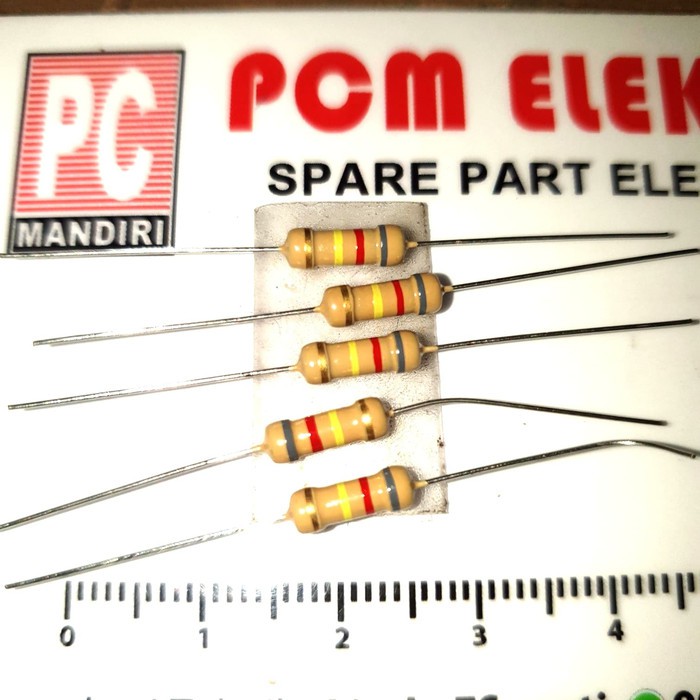 New Resistor 050 1/2 W 820KiloOhm 820KR 100pc