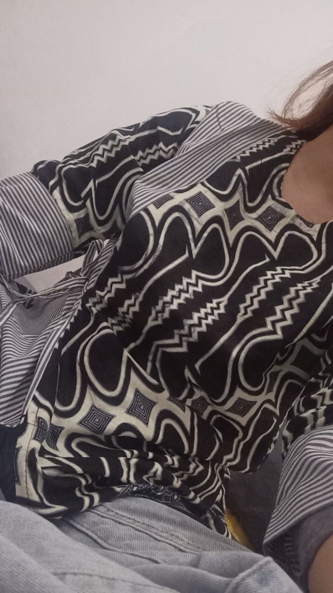 Maura Couple - Sania Ruffle Batik Couple Ori Ndoro Jowi Dnt Garansi