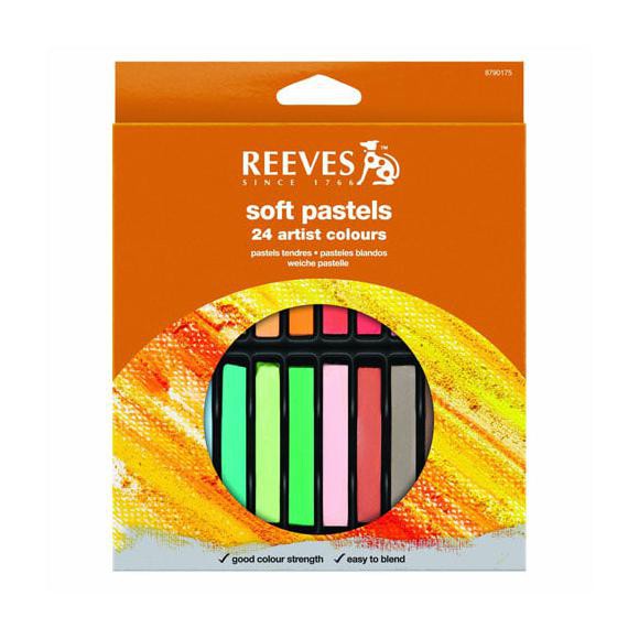 

New! Reeves Soft Pastels 24 Pcs Termurah