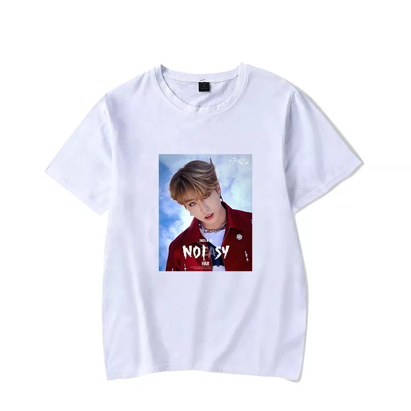 Kaos Stray Kids No Easy Oversize Murah T-shirt Member Stray Kids KPop Baju Straykids Wego Jumbo XXL