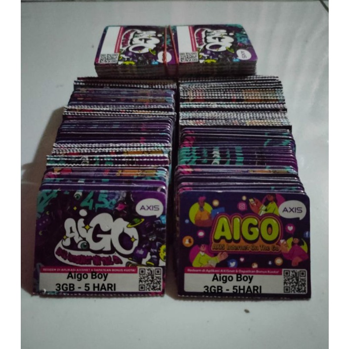 Voucher Data Axis Aigo Boy 3GB- 5 HARI
