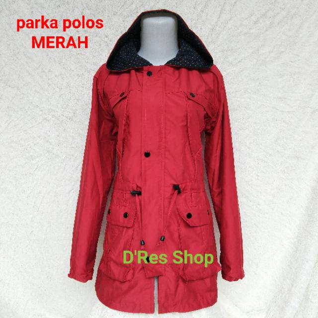 Parka korea parasit biasa(topi gak bisa dilepas) dan parka kerah(topi bisa dilepas)