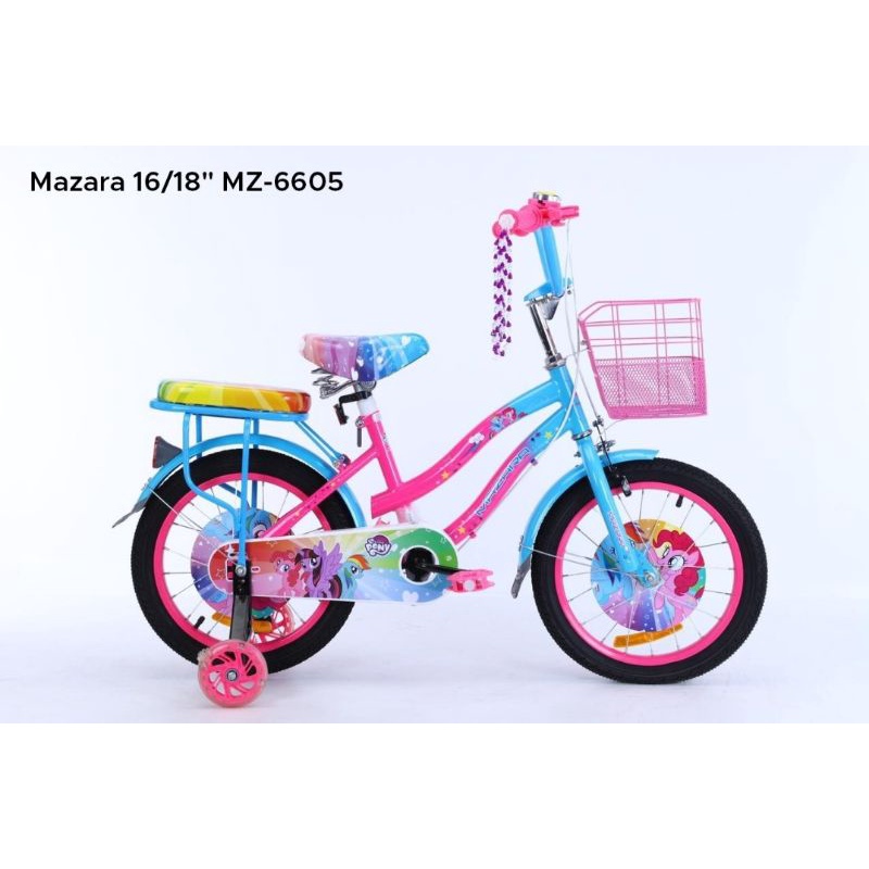 Sepeda anak perempuan murah Little Pony Ukuran 16 Pacific Mazara
