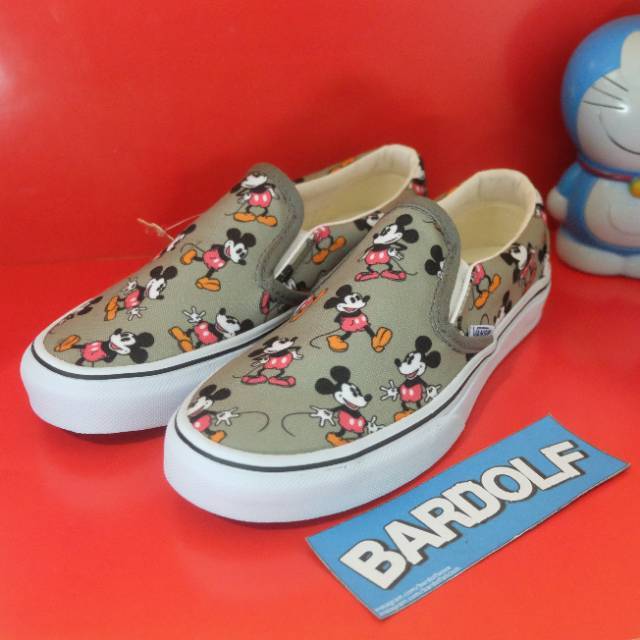 Vans Slip On Disney Mickey Mouse Frs Tgy