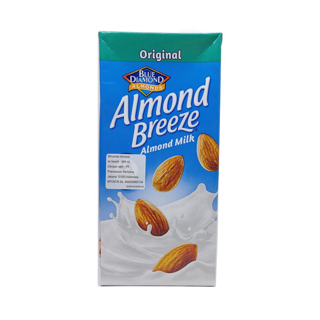 Blue Diamond Susu ALmond Milk 946ml ALmond Brezze - Original