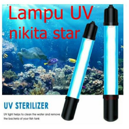 Nikita Star 5 7 9 11 watt Lampu UV Ultraviolet Aquarium Aquascape