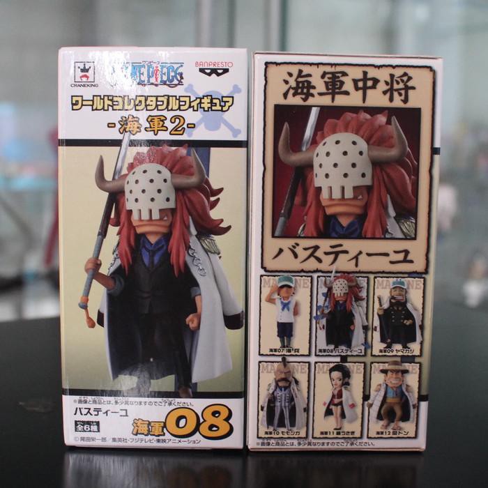 [mainan-hobi] WCF One Piece Marine - Vice Admiral Bastille NEW