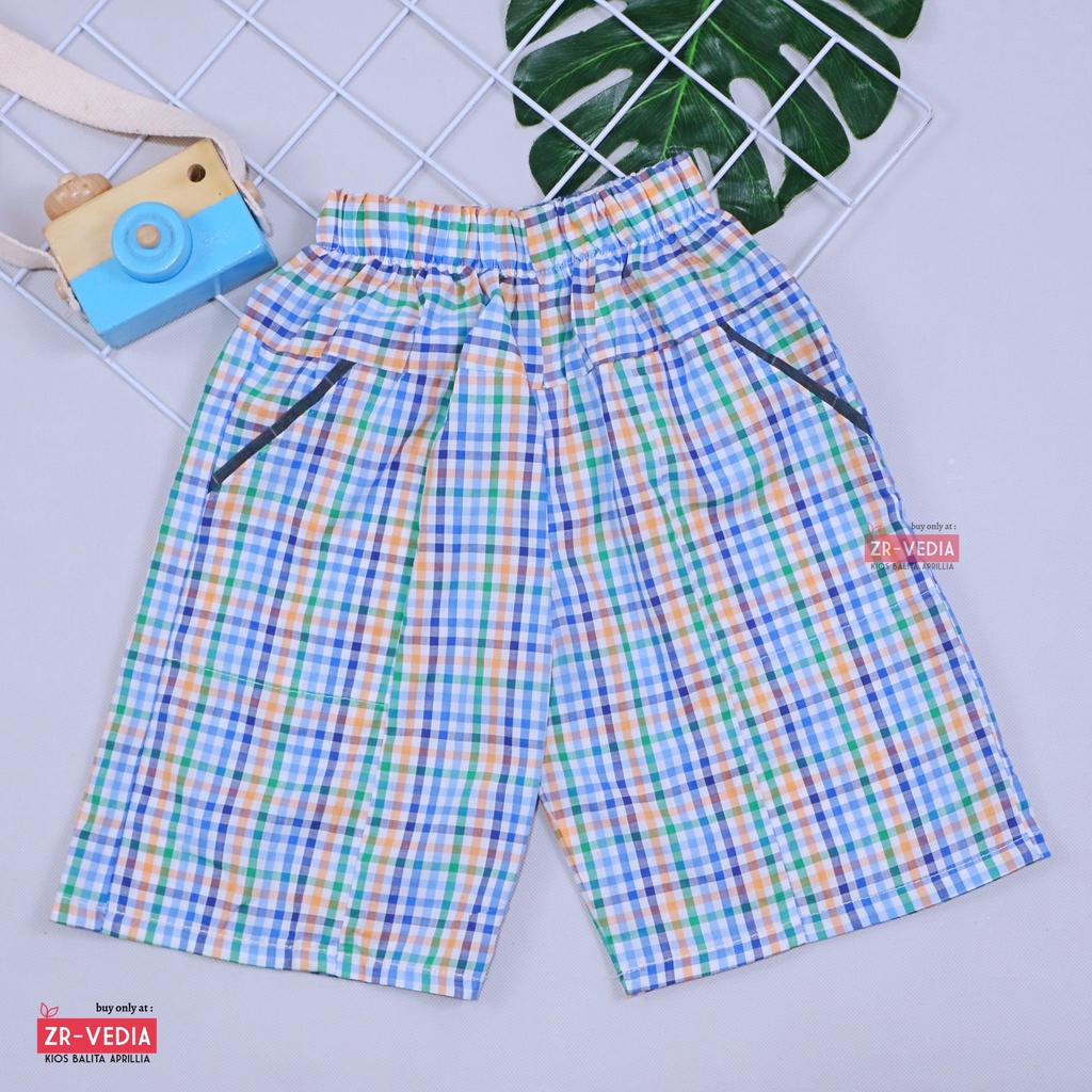 Celana Hawai uk 4-6 Tahun / Clana Pendek Anak Laki Harian Pants Main Adem Kids Balita Cowok Rumahan