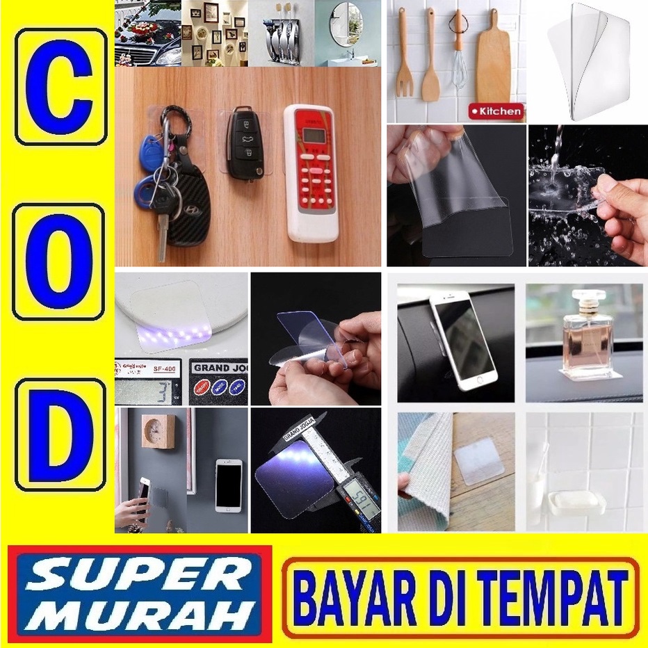 

PAC 3L Isolasi Kotak Nano Dobel Tape Doble Double Nempel Dimana Saja Dinding Mobil