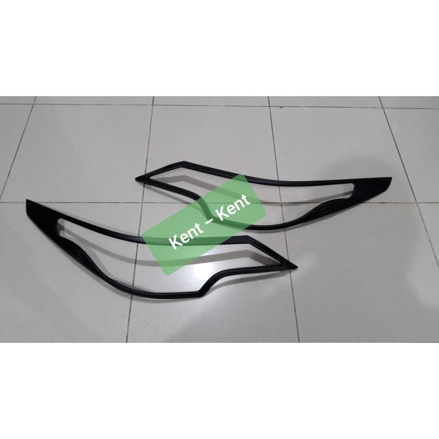 JSL Garnis Lampu Depan All New Fortuner Head Lamp Garnish Black VRZ