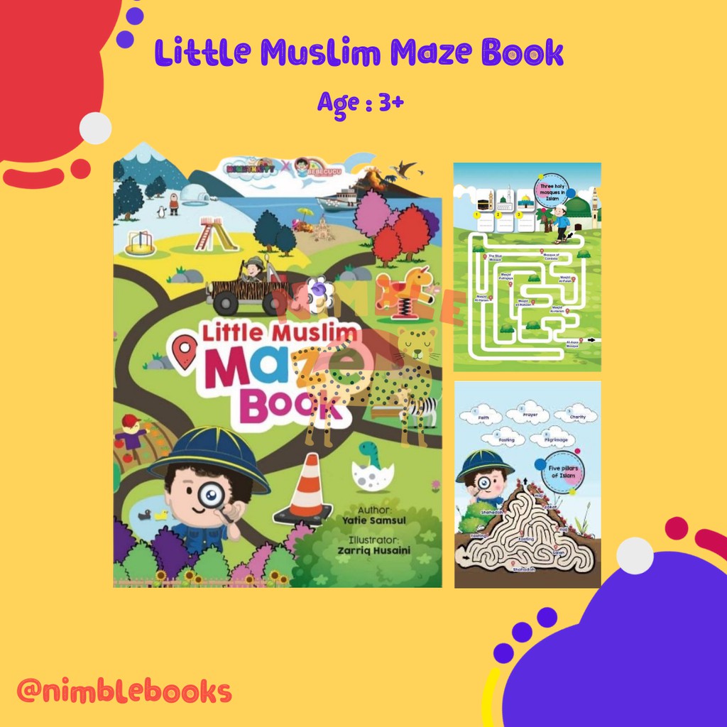 BUSY BOOK - LITTLE MUSLIM MAZE BOOK