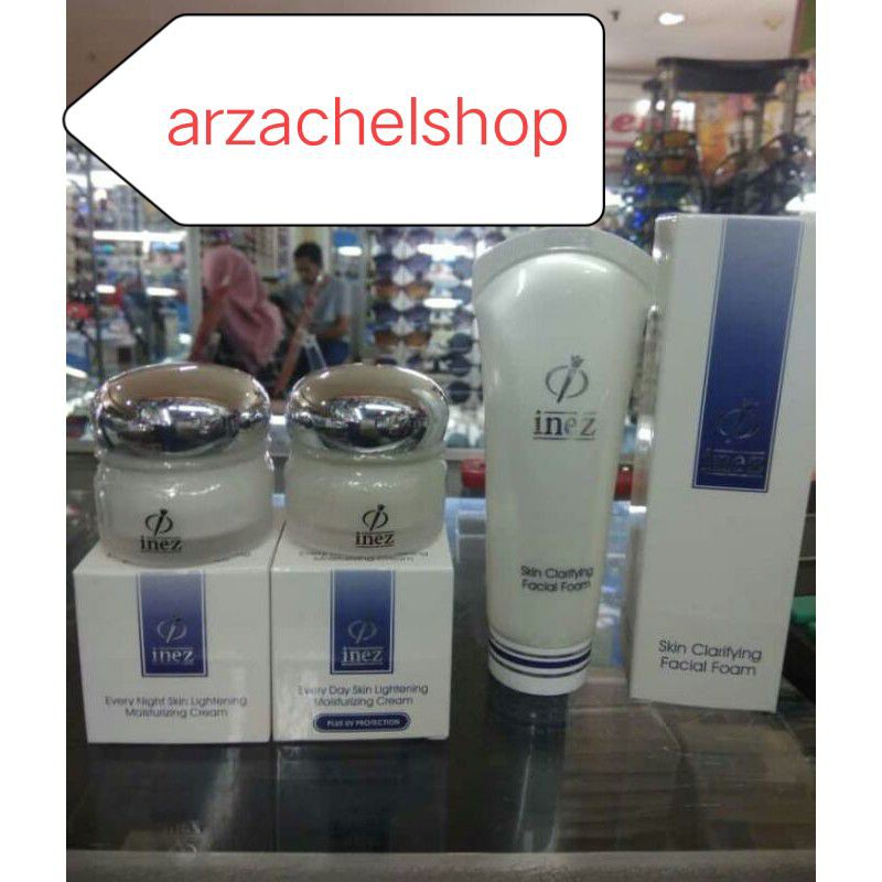 ♥️original♥️paket inez whtening✓anti flek✓paket glowing✓cerah seketika
