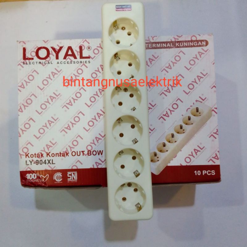 Loyal Stop Kontak Arde/ Stop Contact/ Multi Cord/ Multi Socket/ Soket Arde/ Colokan Listrik/ Colokan Kabel/ Copcopan Listrik/ Copcopan Kabel/ Loyal 901/ Loyal 902/ Loyal 903/ Loyal 904/ Loyal 905/ Loyal 904XL