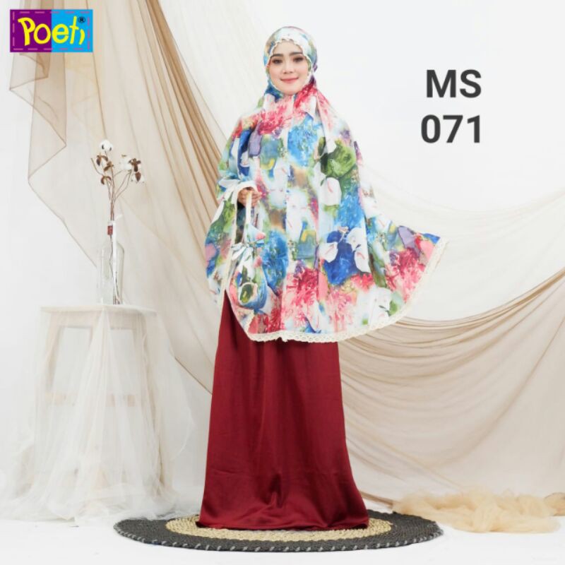 Mukena poeti premium original-