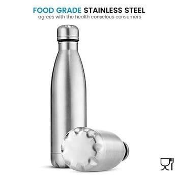 Termos Bowling Vacum Cup Bowling Polos 500 Ml Stainless Stell