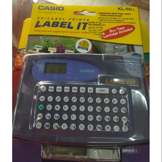 

Casio label it KL 60