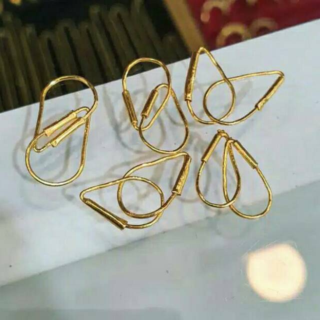 Anting baby  24k  emas asli 99